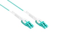 Good Connections Câble fibre optique OM3 - Duplex - LC vers LC - Uniboot - Multimode 50/125-1/10/40/100 Gigabit Ethernet - Câble de fibre optique - Câble patch - 30 m