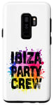 Coque pour Galaxy S9+ Ibiza Party Crew coloré | Citation de vacances d'équipe 2024