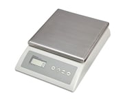 Maul 1679182, Elektronisk Köksvåg, 10 Kg, Plast, Rostfritt Stål, Rostfritt Stål, Bänkdiskmaskin, Rektangel
