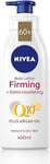 NIVEA Firming Body Lotion Q10 + Argan Oil (400 ml), Nourishing Cream... 