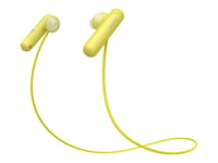 Sony WISP500Y hörlur och headset Trådlös I öra Idrott Micro-USB Bluetooth Gul