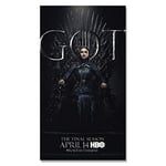 Li han shop Canvas Printing Game Of Thrones Season Drama Poster Role Posters And Prints 2019 Tv Game Wall Art For Bedroom Home Decor Gt552 40X60Cm Without Frame