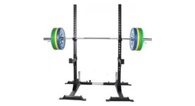 Rack a squat avec set d haltere olympique premium 140 kg