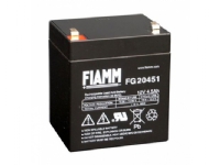 AGI 90498, Slutna blybatterier (VRLA), Svart, 4500 mAh, 12 V, 1 styck, FIAMM FG20451