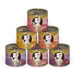 Ekonomipack: Kitty Cat Adult Pate 24 x 200 g - Mix II (6 sorter)