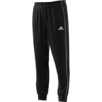 Adidas Core 18 Mens Bottoms Tracksuit Fleece Football Cotton Training Pant Black