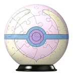 Ravensburger Pokemon Pokeballs: Heal Ball 3D Puzzle - 55 Pieces