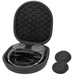 ProCase Hard Travel Carrying Case for Sony WH-1000XM4, WH-1000XM3, WH-XB900N, WH-XB910N, WH-CH710N Wireless Noise Cancelling Headphones, with 2 Earpad Covers and A Storage Compartment –Black