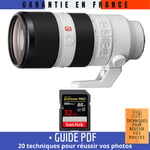 Sony FE 70-200mm f/2.8 GM OSS + 1 SanDisk 32GB UHS-II 300 MB/s + Guide PDF ""20 TECHNIQUES POUR RÉUSSIR VOS PHOTOS