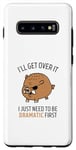 Coque pour Galaxy S10+ Pig I'll Get Over It I Just Need To Be Dramatic First