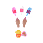 7pcs Mini Ice Cream Popsicle Potato Chips Sugar For Doll House F 0