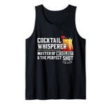 Bartender Mixologist Cocktail Whisperer Master Of Mixology & Tank Top