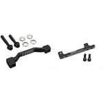 Shimano SMMA90F203PPM - Bicycle Parts, 203mm P/PM & Shimano Spares Adapter Post for Front - BBlack, 20.3 cm