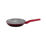 Ambition Stekpanna med Qualum Ceramic Stone Edition Ombre Red-beläggning 20 cm AMBITION