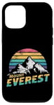 Coque pour iPhone 15 Pro Outdoor Mountain Design Mount Everest