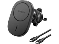 Wireless Car Charger Ugreen Cd345 Vent, 15W, 1.67A, Black