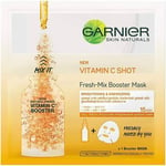 Garnier Fresh-Mix Tissue Mask, Vitamin C Brightening Tissue Face Sheet Shot Mask
