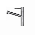 Franke Kitchen Sink tap Made of Stainless Steel with Pull-Out spout ONO 115.0308.169, Grey