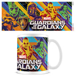Pyramid International Tasse Marvel Guardians of The Galaxy dans une boîte de présentation (motif héros colorés) - Tasse à café de 325 ml - Pour homme et femme - Produit officiel