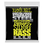 2842 Regular Slinky Stainless Steel Electric Bass Strings 50-105 Gauge