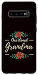 Coque pour Galaxy S10+ T-shirt Grandma Femme One Loved Grandma Fête des Mères