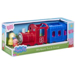 Peppa Pig Miss Rabbit's Train and Carriage Playset with Figures for Ages 3+