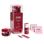 Le Mini Macaron Gel Manicure Kit Ruby Red 5pcs