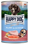 Sensible Puppy & Junior Kyckling, Lax och Potatis Våtfoder - 6 x 400 g