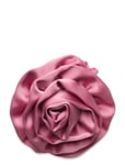 Satin Flower Hair Tie Accessories Hair Accessories Scrunchies Pink Becksöndergaard