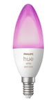 Philips Hue E14 Colour Smart Bulb With Bluetooth