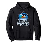 Save the Whales Ocean Orca Killer Whale Sea Conservation Pullover Hoodie