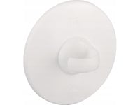 Tesa 77781, Inomhus, Verktygskrok, Vit, Plast, Självhäftande Remsa, 0,5 Kg