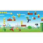 RoomMates RMK11193BD Nintendo New Super Mario Bros. Peel and Stick Wallpaper Border