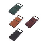 Folding Screen Mobile Phone Case Scratch Resistant Dustproof PU Leather Phon SG5