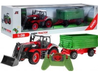 Ramiz Traktor Rød Trailer Grønn 2,4GHz