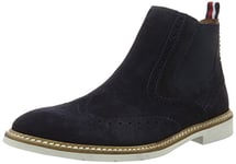 Tommy Hilfiger M2285etro 3b, Men's Chelsea Boots, Blue (Midnight 403), 11 UK (46 EU)