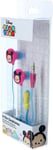 Disney Tsum Tsum Pink In Ear Headphones with 3.5mm Jack for Phone or MP3