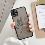 Clear Luxury Portrait Art Phone Case För Iphone - Kompatibel med Iphone 7-14 Pro Max T1 For iPhone 14