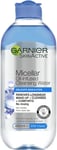 Garnier Micellar Cleansing Water For Delicate Skin 400ml, Cleanser & Makeup Rem