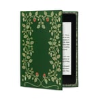 KleverCase Book Style Cover for Kindle Paperwhite eReader (My Book Floral Green)