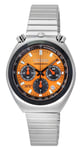 Citizen Bullhead Chronograph Orange Dial Quartz Men's Watch AN3660-81X