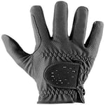 uvex Sportstyle Diamond - Stretchable Riding Gloves for Men and Women - Durable - Decorated with Swarovski® Crystals - Black - 9