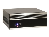 Inter-Tech IPC S21 - Mini server case - mini ITX - ingen strömförsörjning (FlexATX) - USB