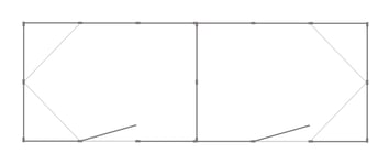 Komplett Hundgård Dubbel 18 m²