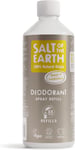 Salt of the Earth - Natural Deodorant Spray Refill - Certified Natural, Vegan, 