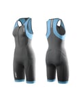 2XU G:2 Active Trisuit Womens Charcoal/Amalfi - M