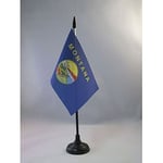 AZ FLAG Drapeau de Table Montana 15x10cm - Petit Drapeaux DE Bureau Etat américain - USA - Etats-Unis 10 x 15 cm