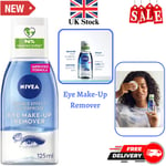 NIVEA Double Effect Waterproof Eye Make-Up Remover Face Make-Up Cleanser 125 ml