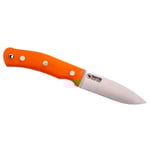 Casström No.10 Swedish Forest Knife, Orange G10, Rostfritt, Kydex