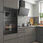 IKEA IKEA BRÄNDBO varmluftsugn, ikea 500 svart, svart Bredd: 59.4 cm